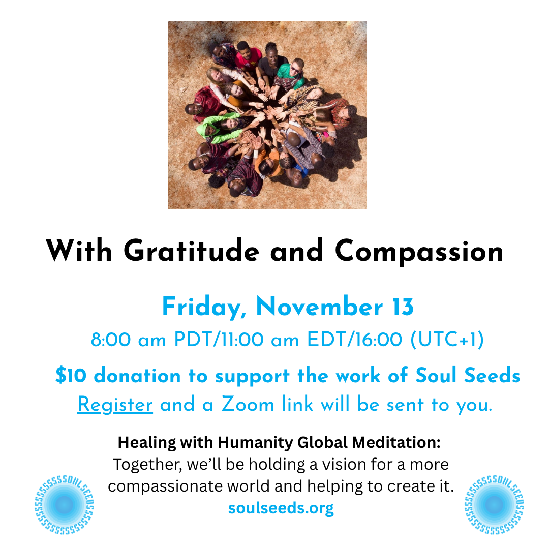Healing with Humanity Global Meditation with Spiritual Teacher, Nancy Rebecca