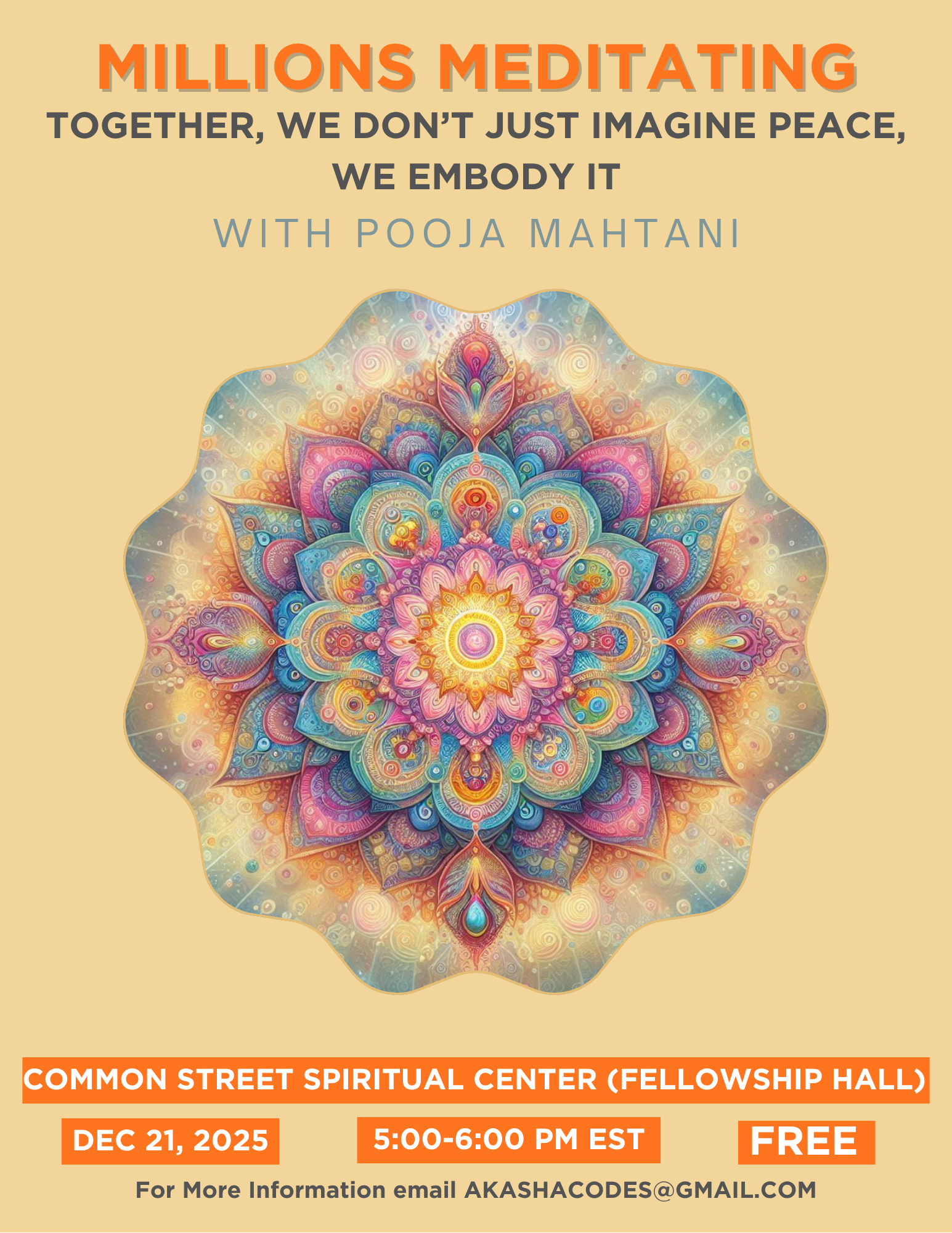 Millions Meditating: A Sacred Moment of Stillness & Global Peace