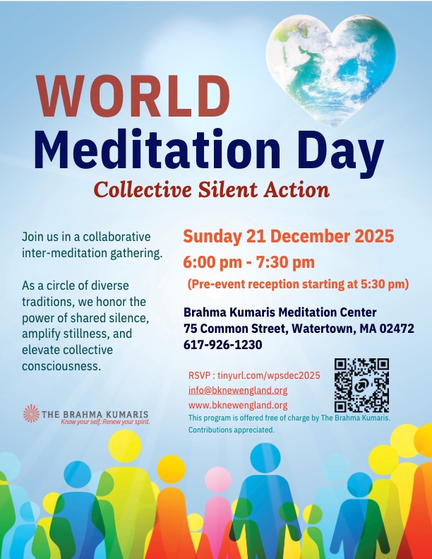 World Meditation Day – Collective Silent Action
