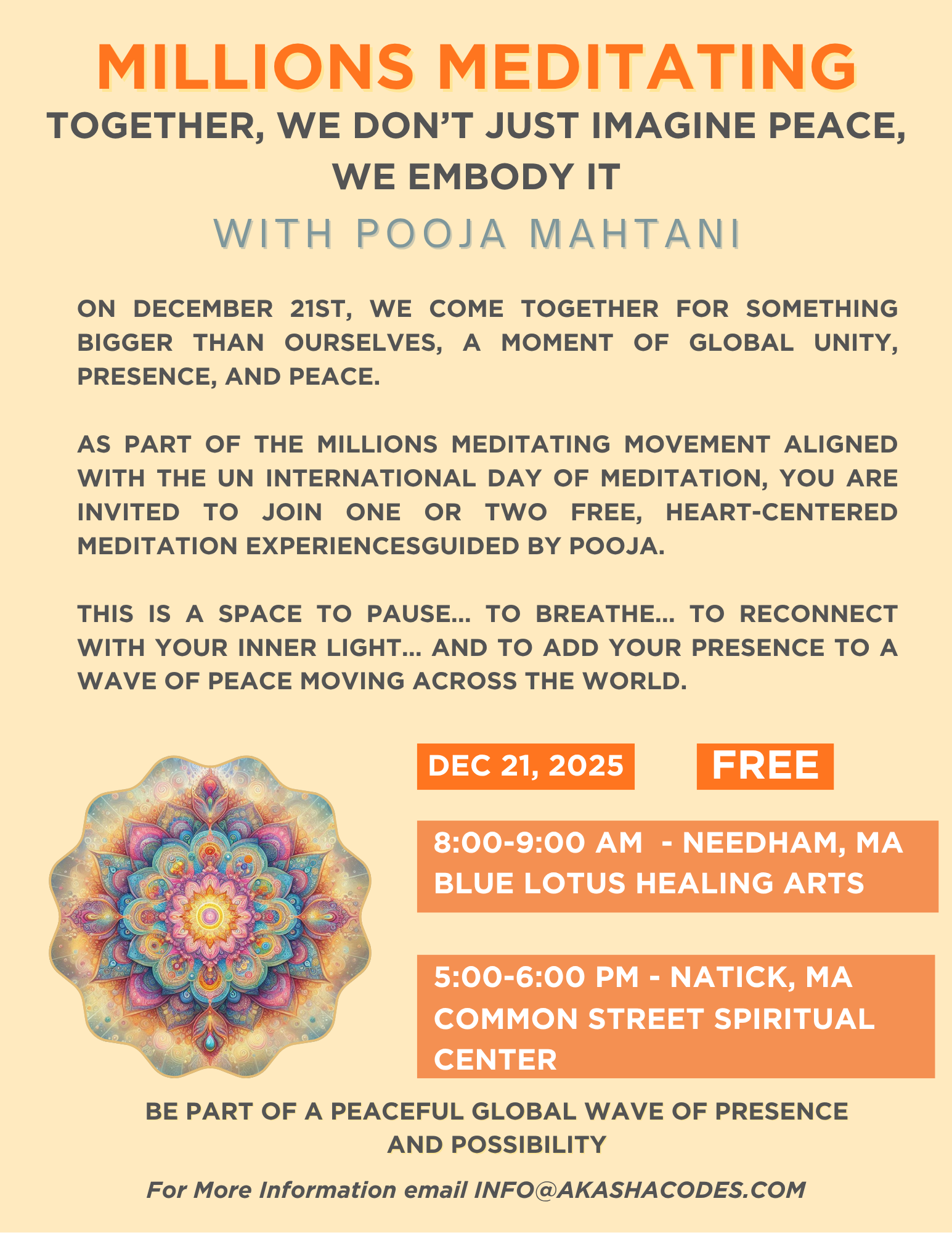 Millions Meditating – Blue Lotus Meditation