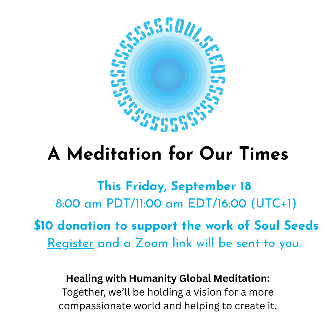 Healing with Humanity Global Meditation with Spiritual Teacher, Nancy Rebecca